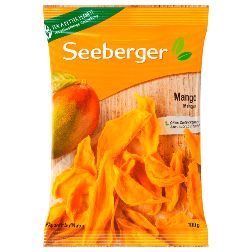 Seeberger Mangos ungezuckert 100g